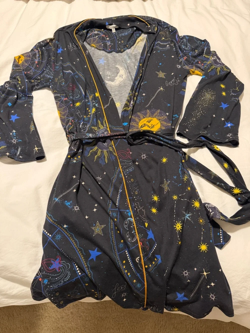 Johnny Was Jonesy Sleep Robe Celestial size small - Picture 1 of 7